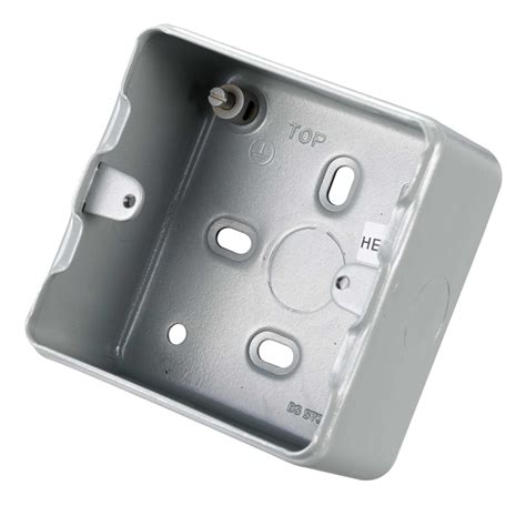 mk grid metal surface back box 1 gang|mk grid metal back box.